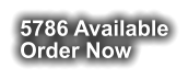 5786 Available Order Now